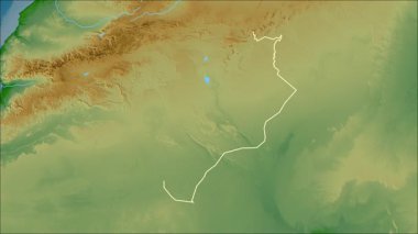 Bechar - Cezayir vilayeti, çıkarıldı. Fiziksel