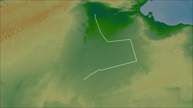 Ouargla - Cezayir vilayeti, çıkarıldı. Fiziksel