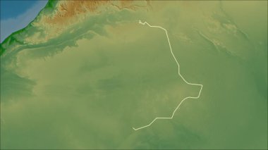 Tindouf - Cezayir vilayeti, çıkarıldı. Fiziksel