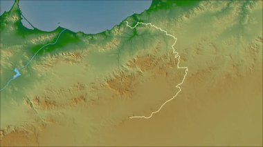 Tlemcen - Cezayir vilayeti, çıkarıldı. Fiziksel