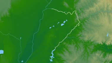 Corrientes - Arjantin eyaleti, çıkarıldı. Fiziksel