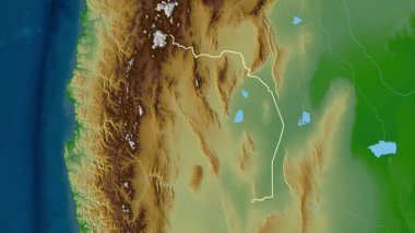 La Rioja - Arjantin vilayeti, çıkarıldı. Fiziksel
