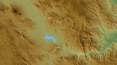 Nakhchivan - Azerbaycan bölgesi, çıkarıldı. Fiziksel
