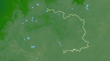 Vitsyebsk - Belarus bölgesi, çıkarıldı. Fiziksel