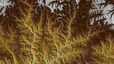 Yangtse - Butan bölgesi, çıkarıldı. Fiziksel