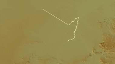 Kgatleng - Botswana bölgesi, çıkarıldı. Fiziksel