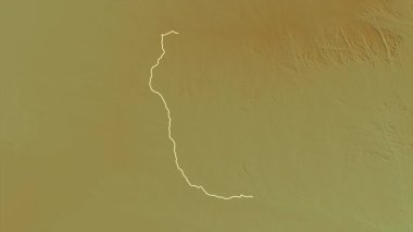 Botswana 'nın kuzeydoğu bölgesi, boşaltılmış. Fiziksel