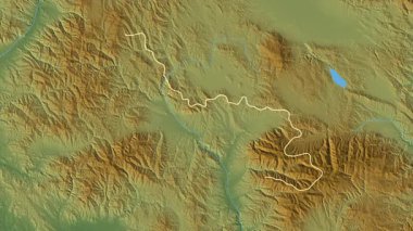 Kyustendil - Bulgaristan eyaleti, çıkarıldı. Fiziksel