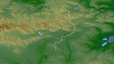 Sliven - Bulgaristan ili, çıkarıldı. Fiziksel