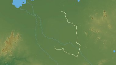 Çad 'ın Chari-Bagu bölgesi, boşaltıldı. Fiziksel