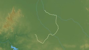Mayo-Kebbi Est - Çad bölgesi, çıkarıldı. Fiziksel