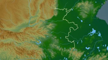 Henan - Çin vilayeti, çıkarıldı. Fiziksel