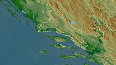 Splitsko-Dalmatinska - Hırvatistan ilçesi çıkarıldı. Fiziksel