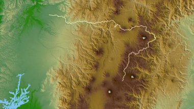 Pichincha, Ekvador, çıkarıldı. Fiziksel