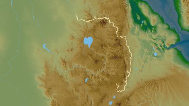 Amhara, Etiyopya, çıkarıldı. Fiziksel