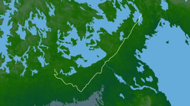 Güney Karelia, Finlandiya, çıkarıldı. Fiziksel