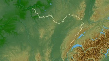 Bourgogne-Franche-Comte, Fransa, çıkarıldı. Fiziksel