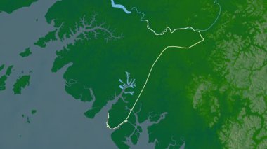 Tombali, Gine-Bissau, çıkarıldı. Fiziksel