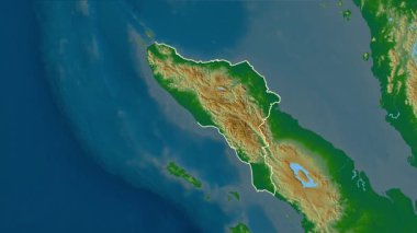Aceh, Endonezya, çıkarıldı. Fiziksel