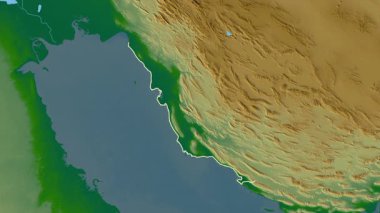 Bushehr, İran, çıkarıldı. Fiziksel