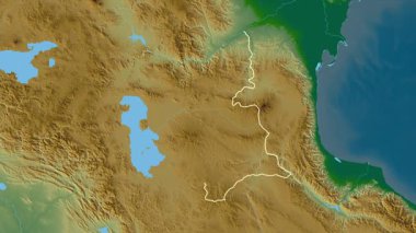 Doğu Azarbaycan, İran, çıkarıldı. Fiziksel