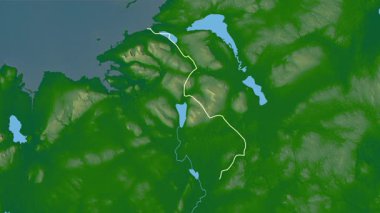 Leitrim, İrlanda, çıkarıldı. Fiziksel