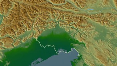 Friuli-Venezia Giulia, İtalya, çıkarıldı. Fiziksel