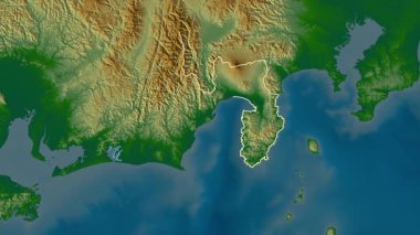 Shizuoka, Japonya, çıkarıldı. Fiziksel