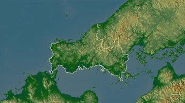 Yamaguchi, Japonya, çıkarıldı. Fiziksel