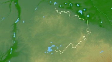 Aqmola, Kazakistan, çıkarıldı. Fiziksel