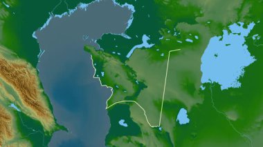 Mangghystau, Kazakistan, çıkarıldı. Fiziksel