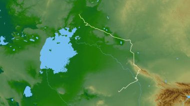 Qyzylorda, Kazakistan, çıkarıldı. Fiziksel