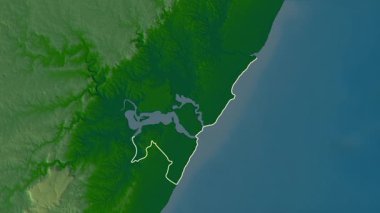 Mombasa, Kenya, çıkarıldı. Fiziksel