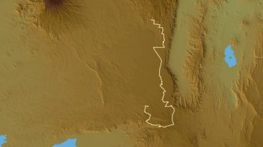 Uasin Gishu, Kenya, çıkarıldı. Fiziksel