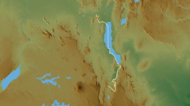 Turkana, Kenya, çıkarıldı. Fiziksel