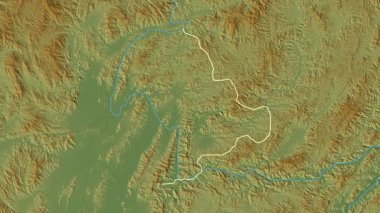 Bokeo, Laos, çıkarıldı. Fiziksel
