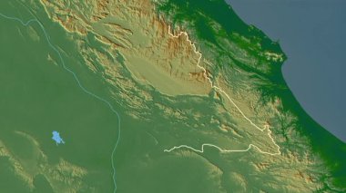Khammouan, Laos, çıkarıldı. Fiziksel