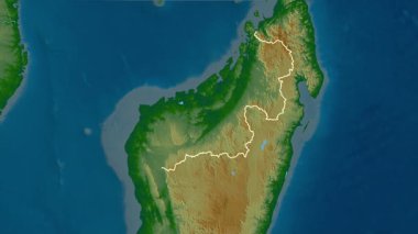 Mahajanga, Madagaskar, çıkarıldı. Fiziksel