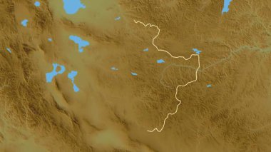 Dzavhan, Moğolistan, çıkarıldı. Fiziksel