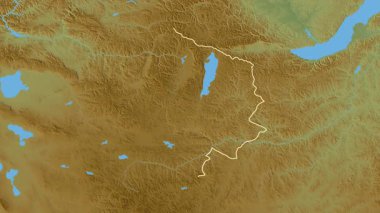 Hovsgol, Moğolistan, çıkarıldı. Fiziksel