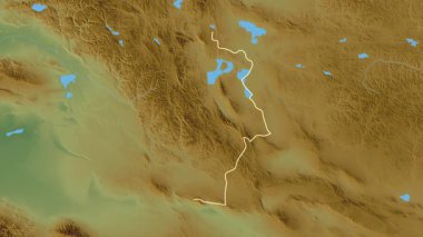 Hovd, Moğolistan, çıkarıldı. Fiziksel