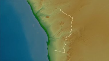 Erongo, Namibya, çıkarıldı. Fiziksel