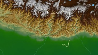 Doğu, Nepal, çıkarıldı. Fiziksel
