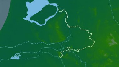 Gelderland, Hollanda, çıkarıldı. Fiziksel