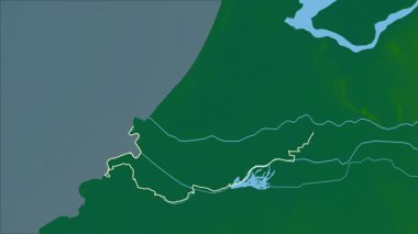Zuid-Holland, Hollanda, çıkarıldı. Fiziksel