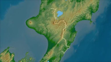 Manawatu-Wanganui, Yeni Zelanda, çıkarıldı. Fiziksel