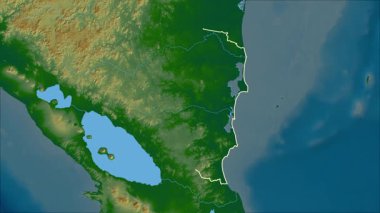 Atlantico Sur, Nikaragua, çıkarıldı. Fiziksel