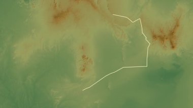 Agadez, Nijer, çıkarıldı. Fiziksel