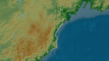 Hamgyong-bukto, Kuzey Kore, çıkarıldı. Fiziksel