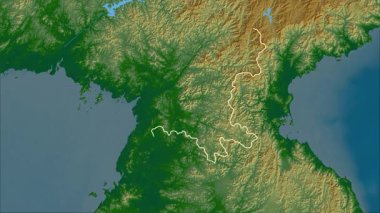 P 'yongan-namdo, Kuzey Kore, çıkarıldı. Fiziksel